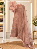 Dusty Rose Embroidered Lehenga