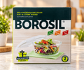 Borosil Klip-N-Store Round microwavable glass container 950ml