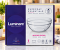 Luminarc 26cm glass mixing bowl everyday essentials