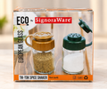 SignoraWare Eco Range Tik-Tok glass spice shaker set of 2 75ml