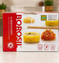 Borosil 6 large katori bowls borosilicate oven safe microwave safe made in India