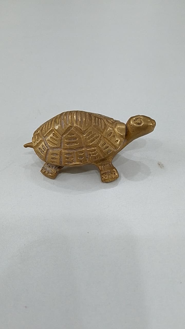 Brass Tortoise Figurine