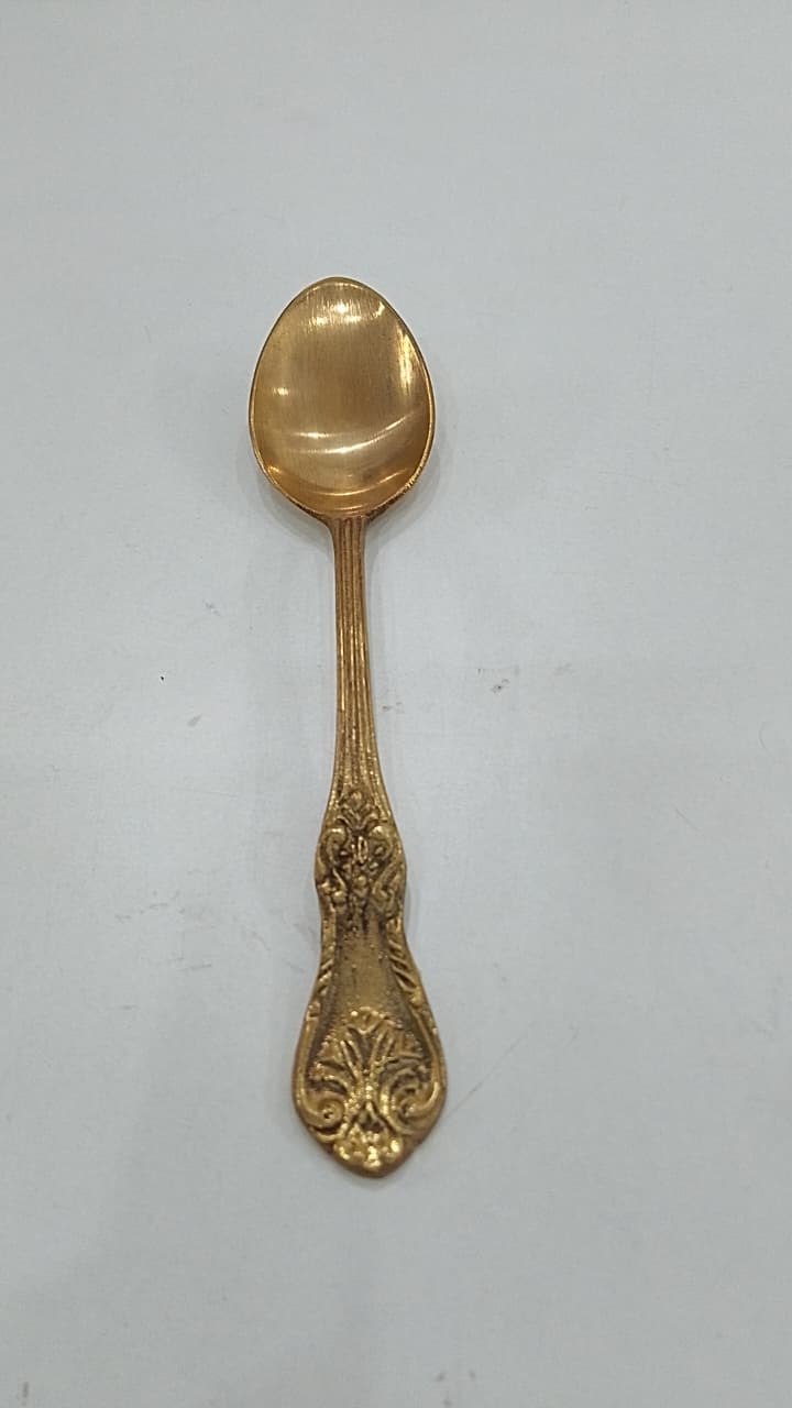 Decorative Brass Spoon