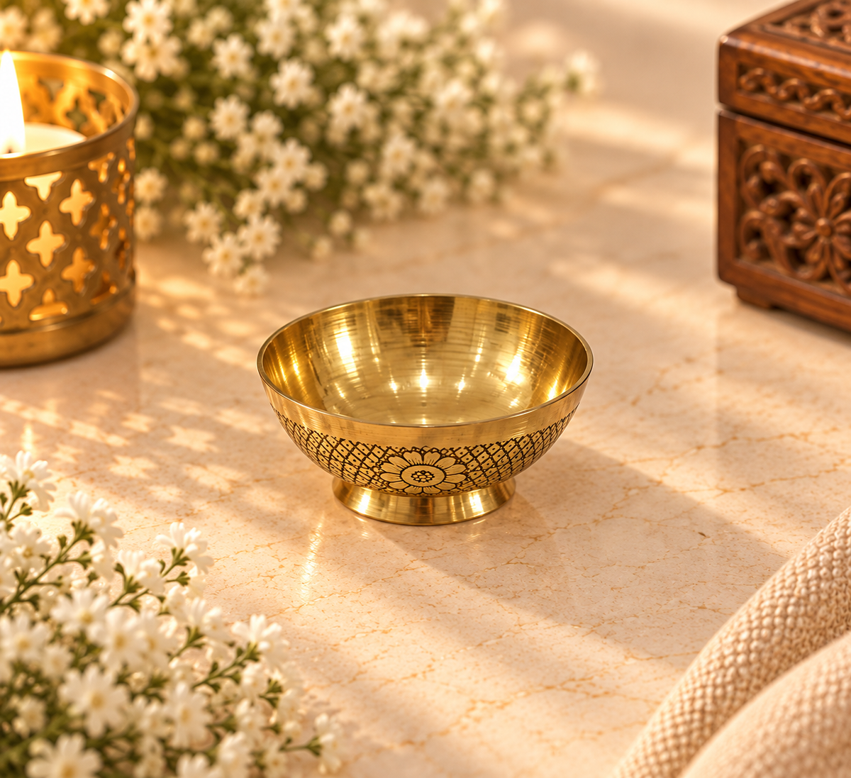 Brass Katori Offering Bowl