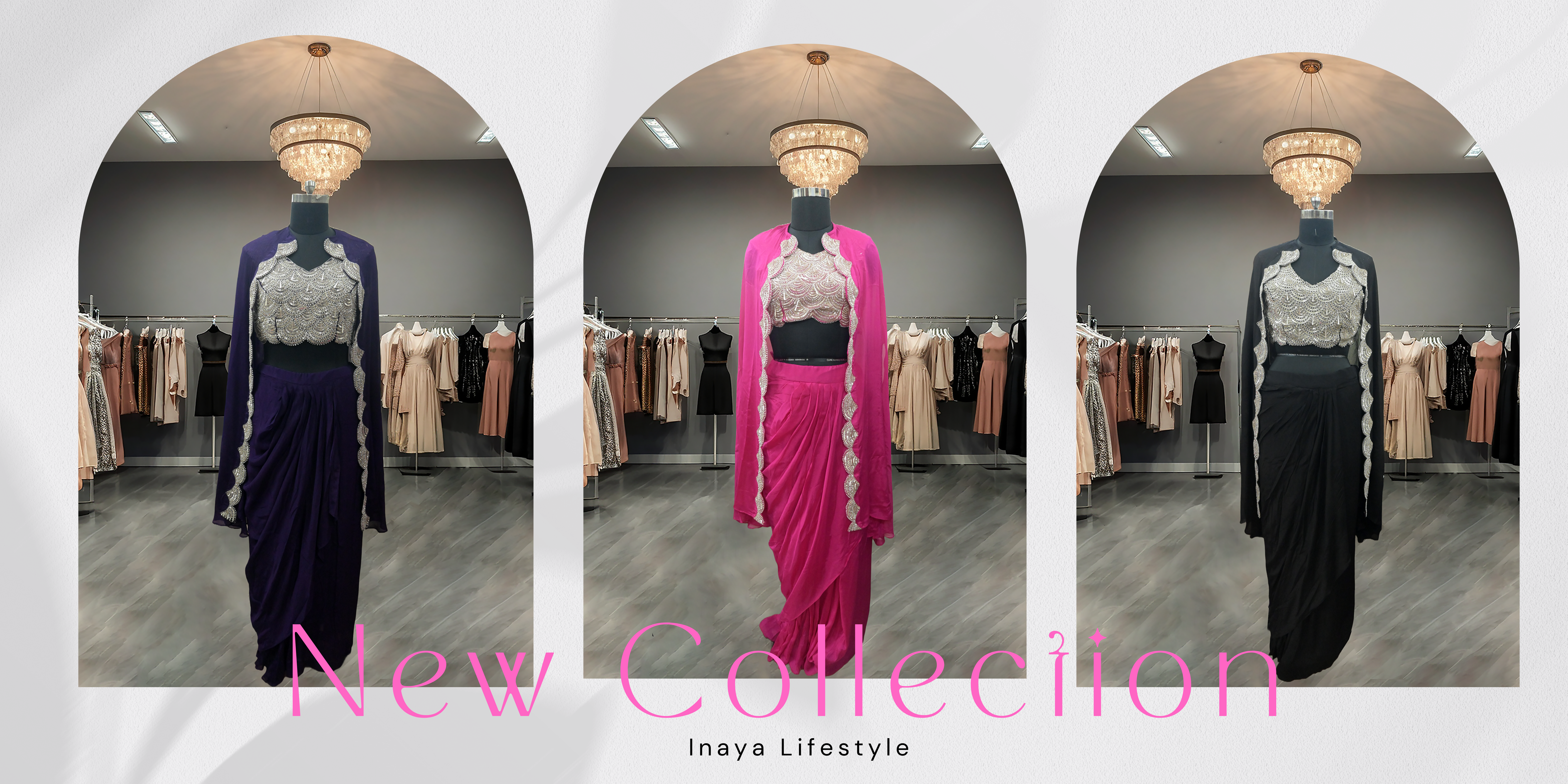 New Collection Indo Western Hand made outfits | Inaya Lifestyle